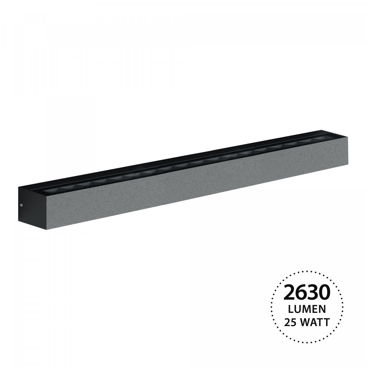 Moderne Wandleuchte Score XL Up- und Downlighter Schwarz 