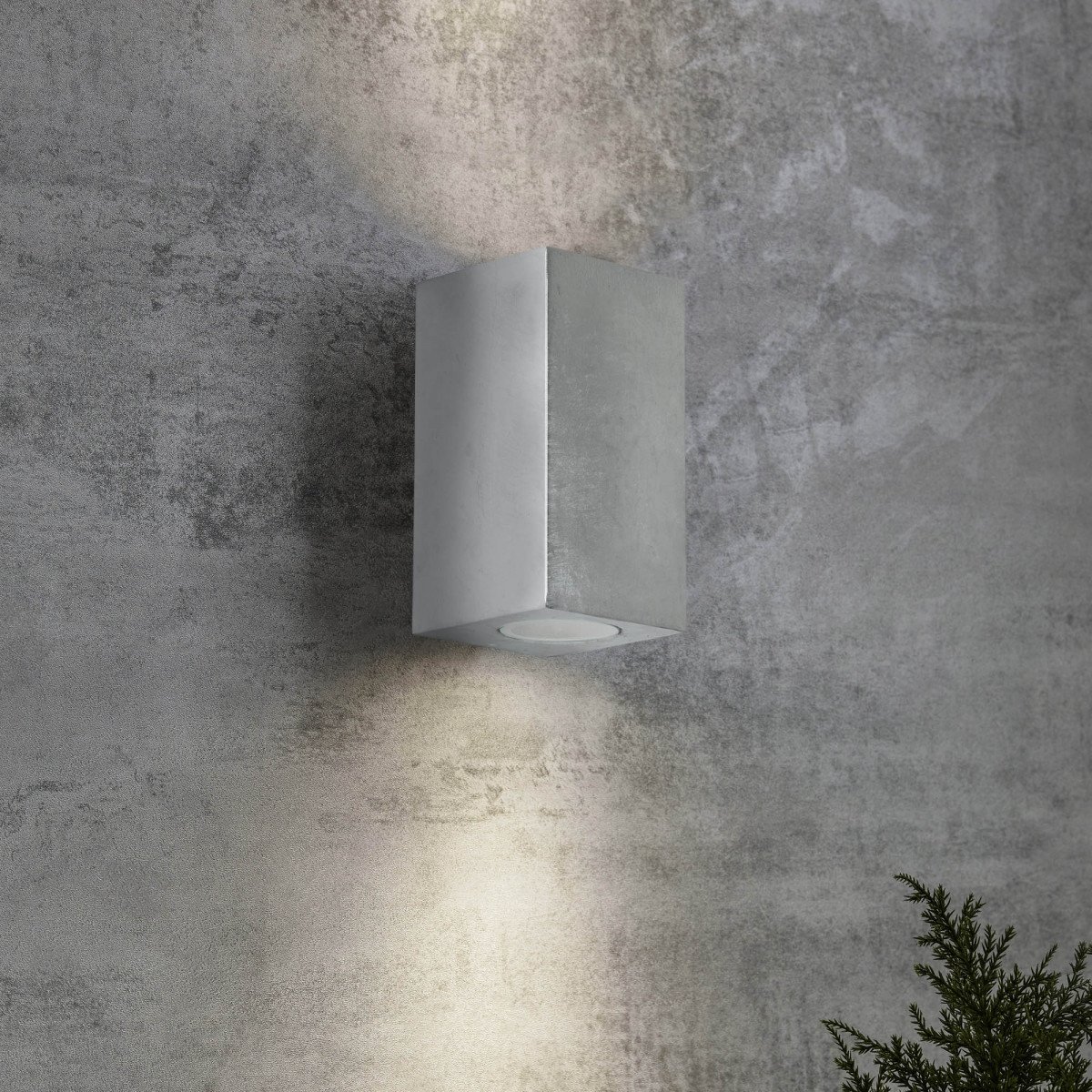 Levi Wandleuchte Up- und Downlighter Verzinkt von KS Beleuchtung 