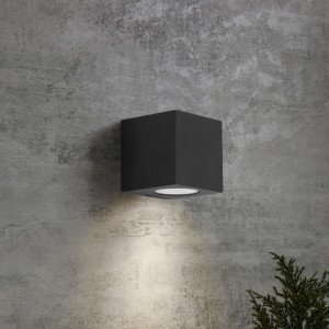 Downlighter Levi Mattschwarz Wandleuchte von KS Beleuchtung  Downlighter Levi Mattschwarz Wandleuchte von KS Beleuchtung