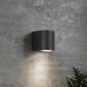 Downlighter Noa Schwarz Wandleuchte von KS Beleuchtung   Downlighter Noa Schwarz Wandleuchte von KS Beleuchtung