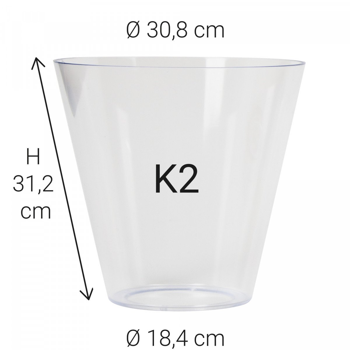 Echtglas Ersatzglas K2 