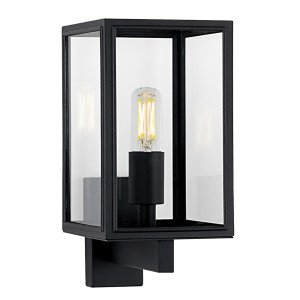 Außenwandleuchte Soho stehend - Edelstahl Schwarz - 7530D4 - Wandlampe Außenwandleuchte Soho stehend - Edelstahl Schwarz - 7530D4 - Wandlampe