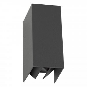 Moderne Außenwandleuchte Channel LED Anthrazit  Moderne Außenwandleuchte Channel LED Anthrazit