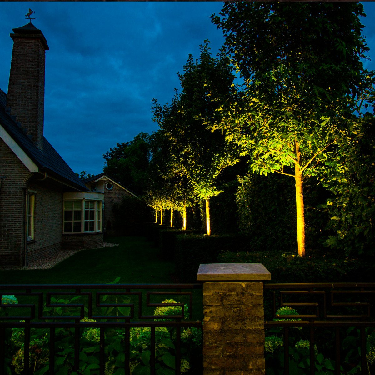 Multicolor Smart LED Gartenspot Stark Anthrazit 3er Set