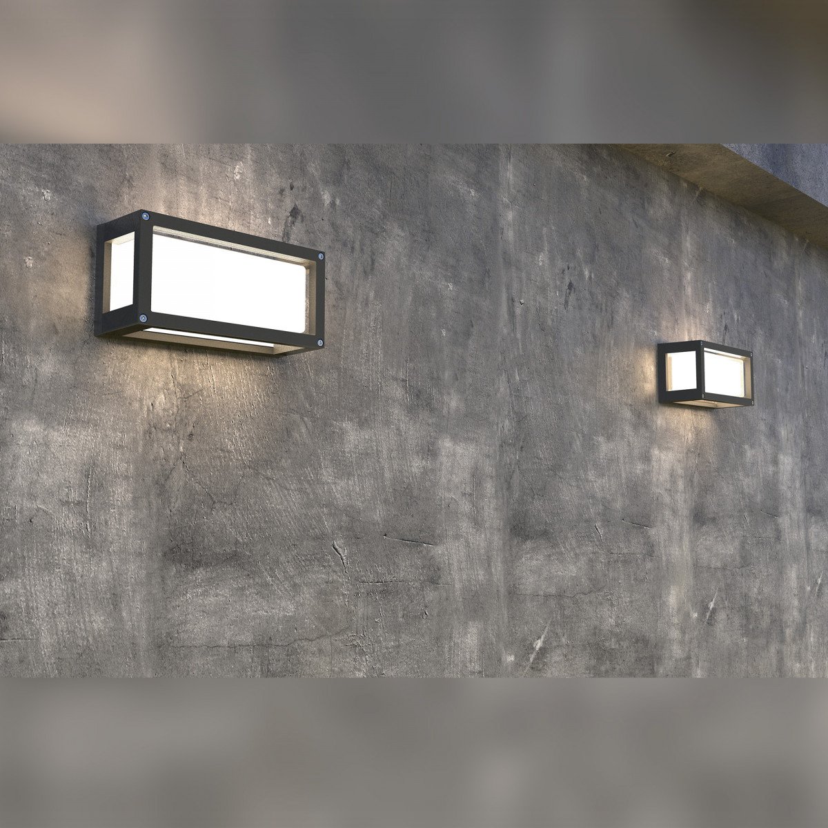 Moderne Wandlampe Brick