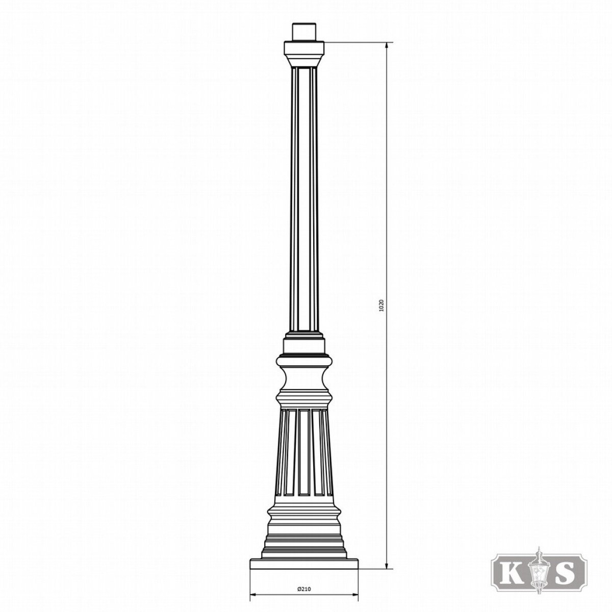 Laternenpfahl E86A