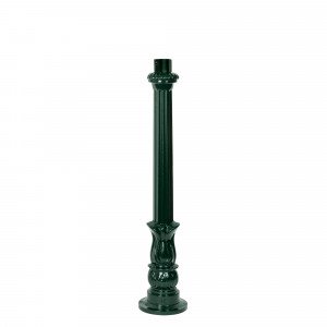 Laternenpfahl H9 aus Aluminiumguss mit doppelter Pulverbeschichtung 