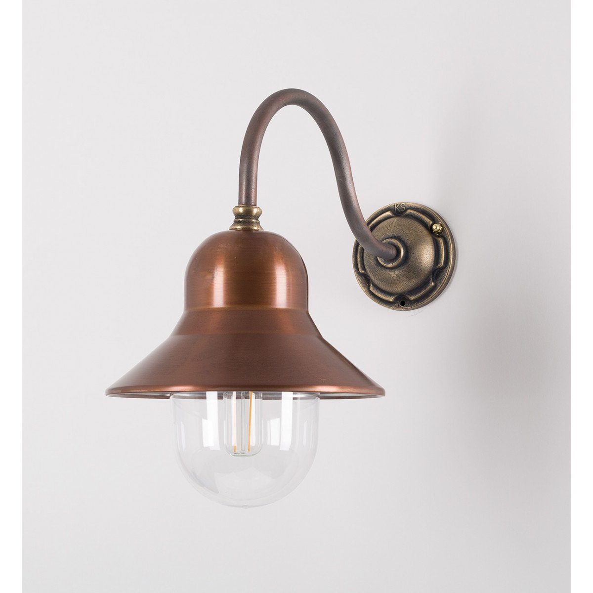 Evian Wandleuchte Bronze