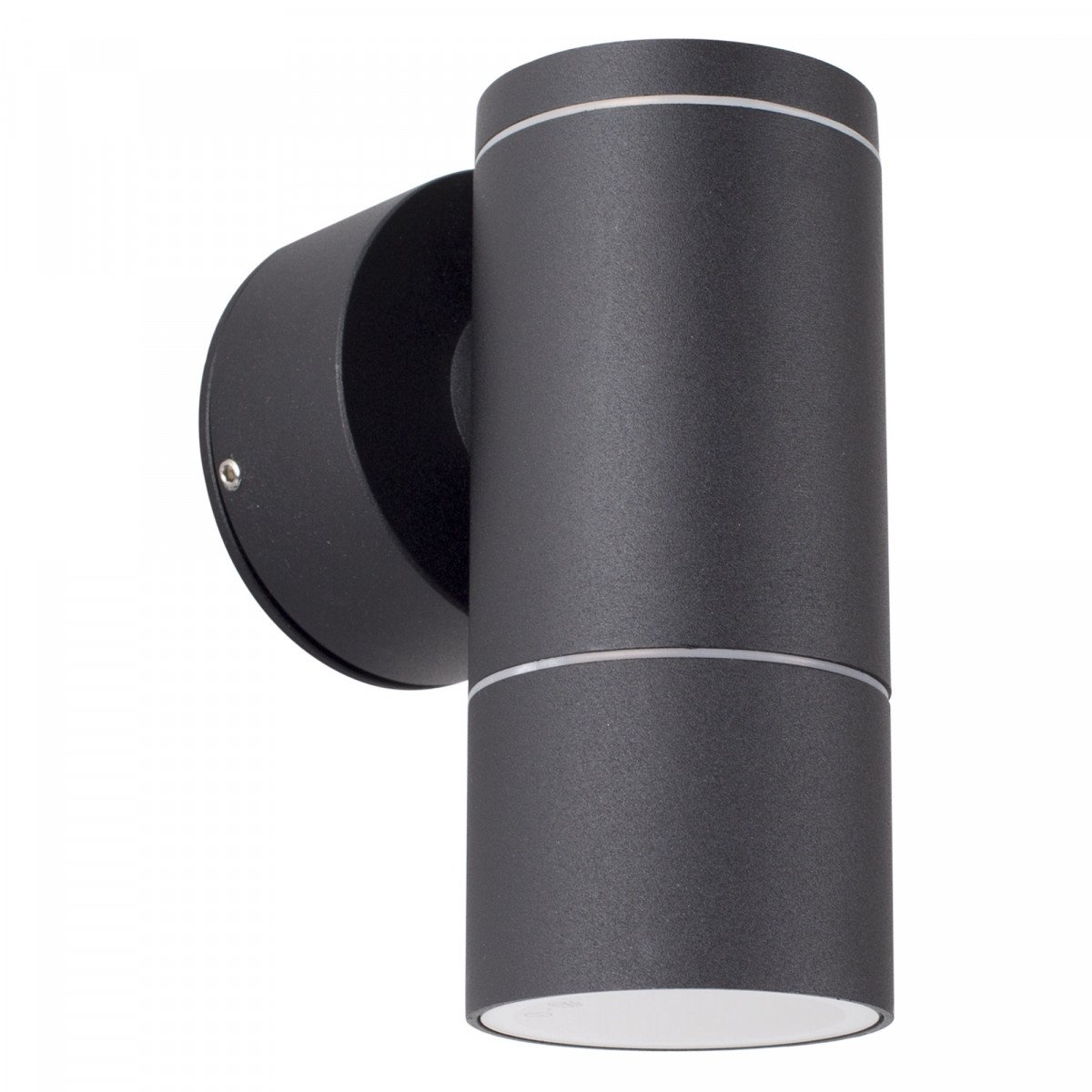 Downlighter Außenleuchte Ray schwarz Aluminium modern gu10