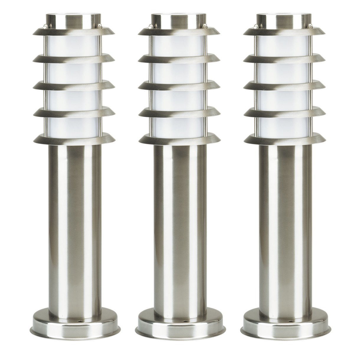 Soll 3 RVS Terrassenlampe 2 Stück Set - Gartenleuchte Soll 3