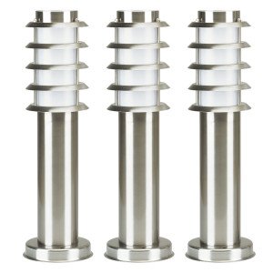 Soll 3 RVS Terrassenlampe 2 Stück Set - Gartenleuchte Soll 3