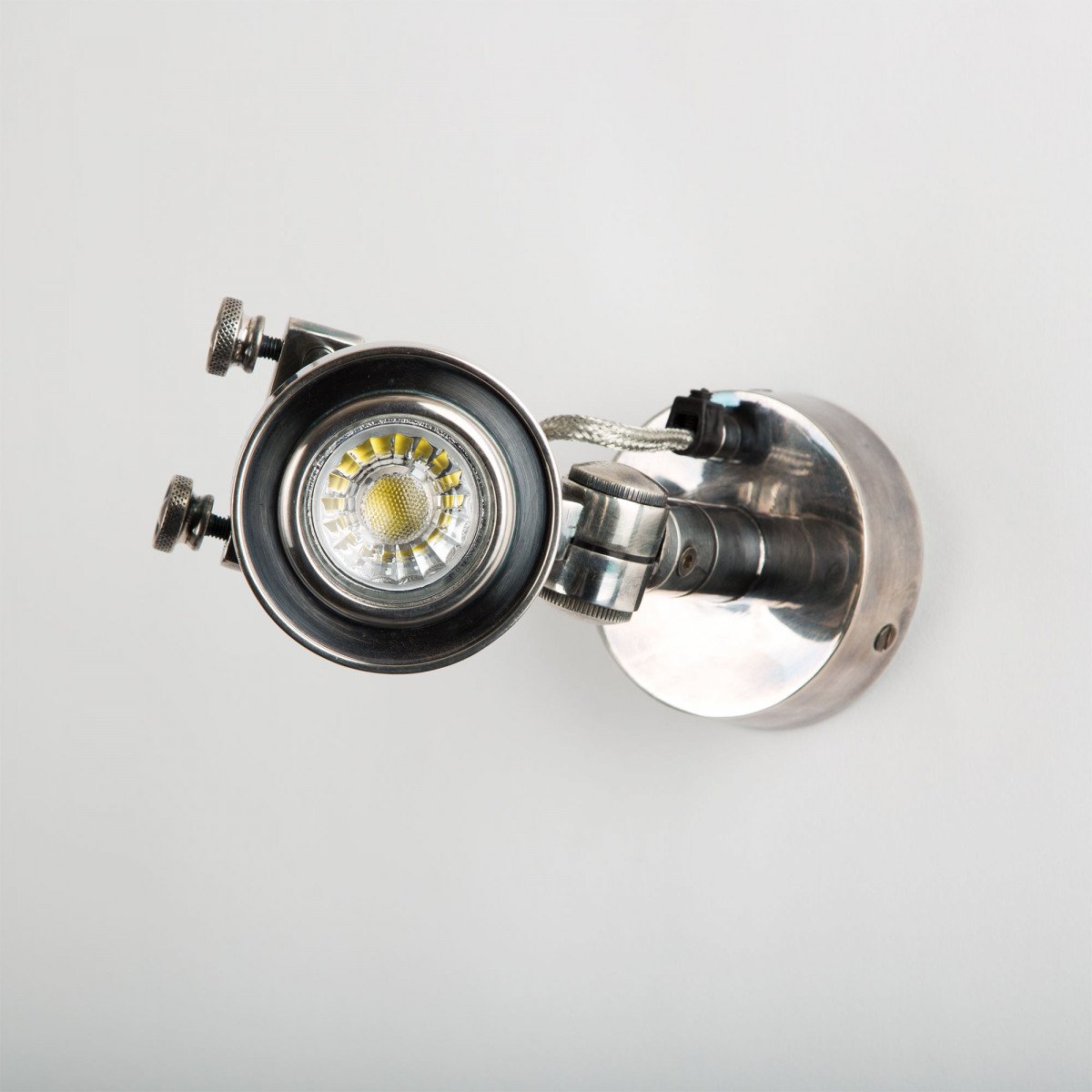 Wand- / Deckenstrahler Prescott Silber