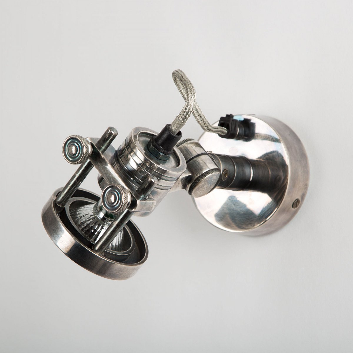 Wand- / Deckenstrahler Prescott Silber