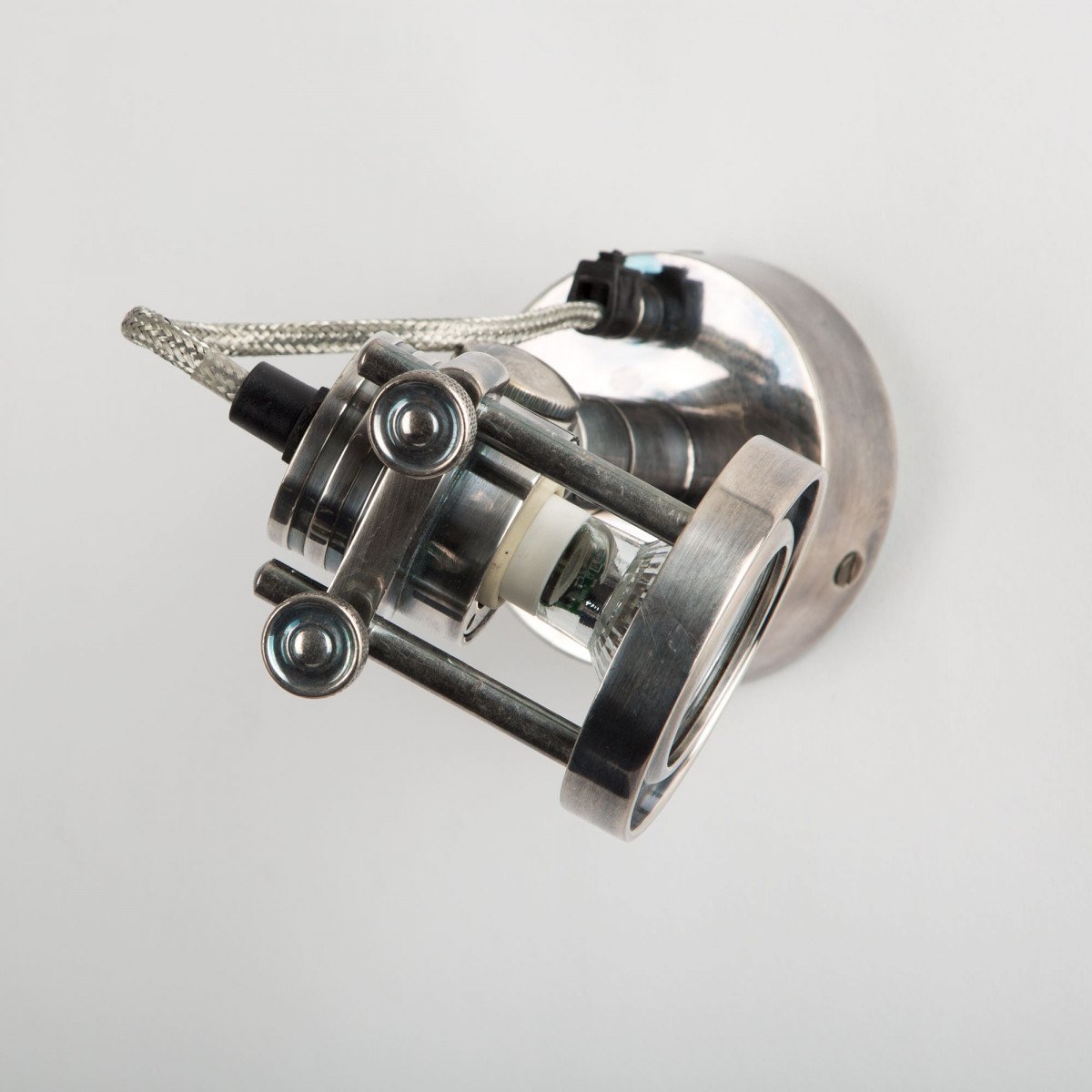 Wand- / Deckenstrahler Prescott Silber