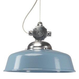 Retro Pendelleuchte Detroit Blau Retro Pendelleuchte Detroit Blau