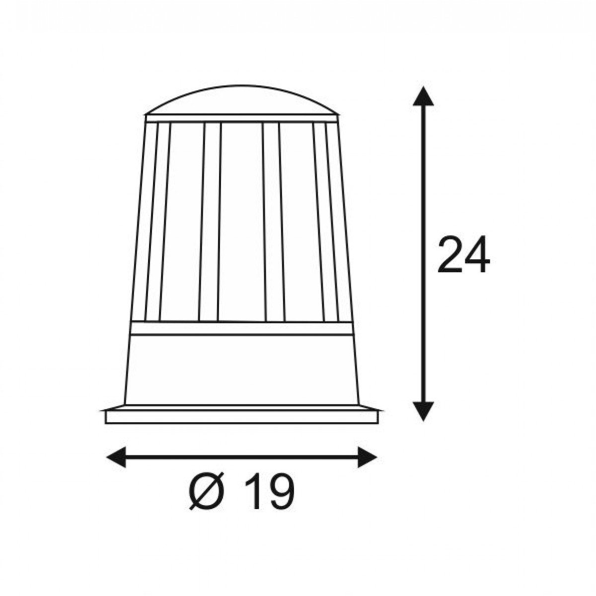 Cone Anthrazit  1xe27