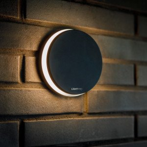 Polaris 12 Volt Wandleuchte Anthrazit aluminium modern