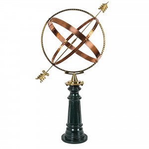 Hercules Z10 Sonnenuhr mit Sockel Rhodos