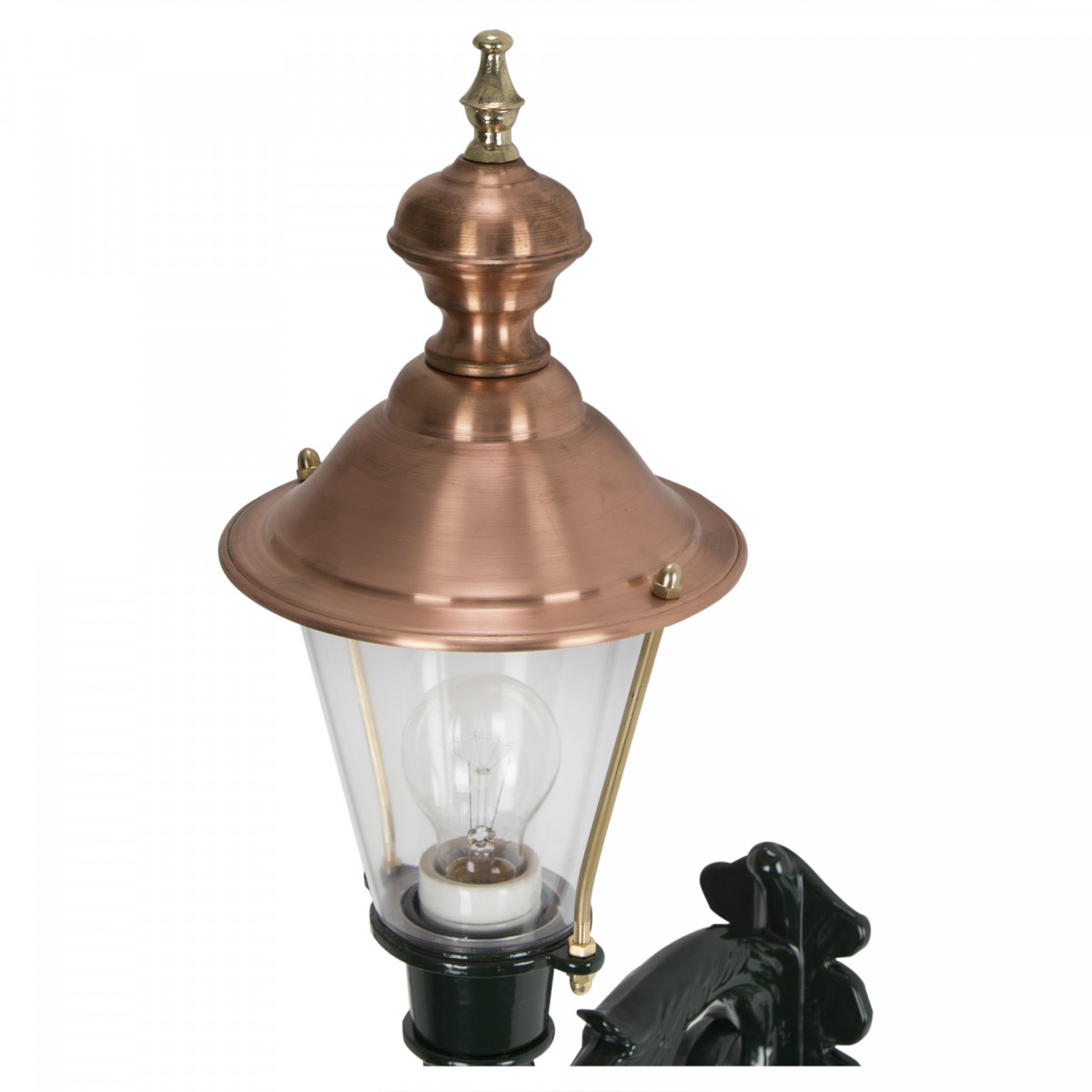 Klassische Außenleuchte Hoorn mit Philips Hue Leuchtmittel 