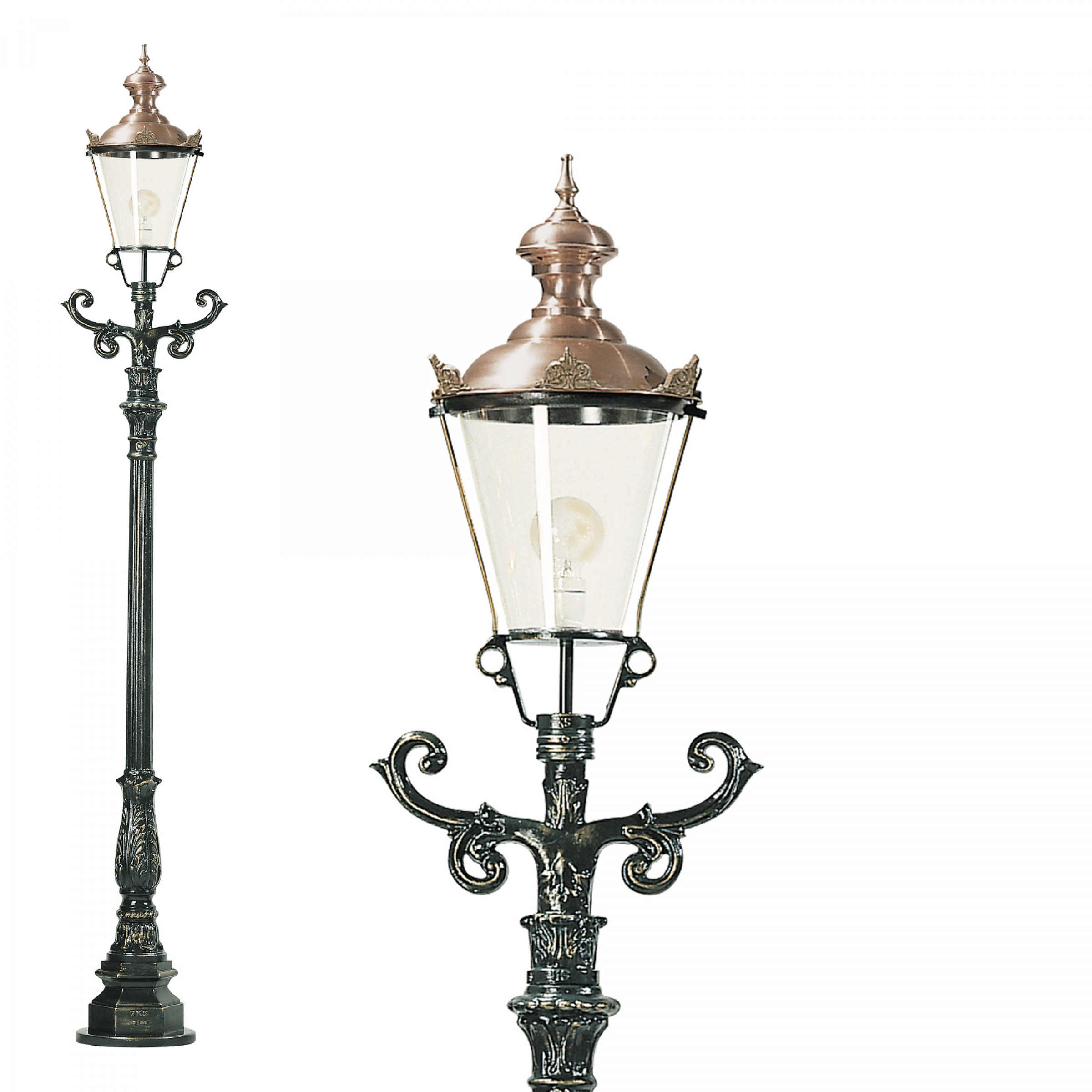 Historische Gartenlaterne Hamburg