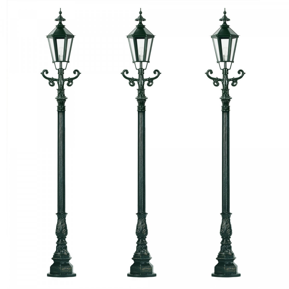 Klassische Laterne Siegburg aus Pulverbeschichten Aluminiumguss von KS Beleuchtung  