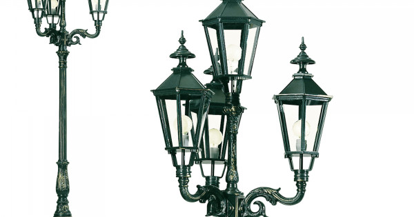 Klassische Wegeleuchte Brüssel für den Garten