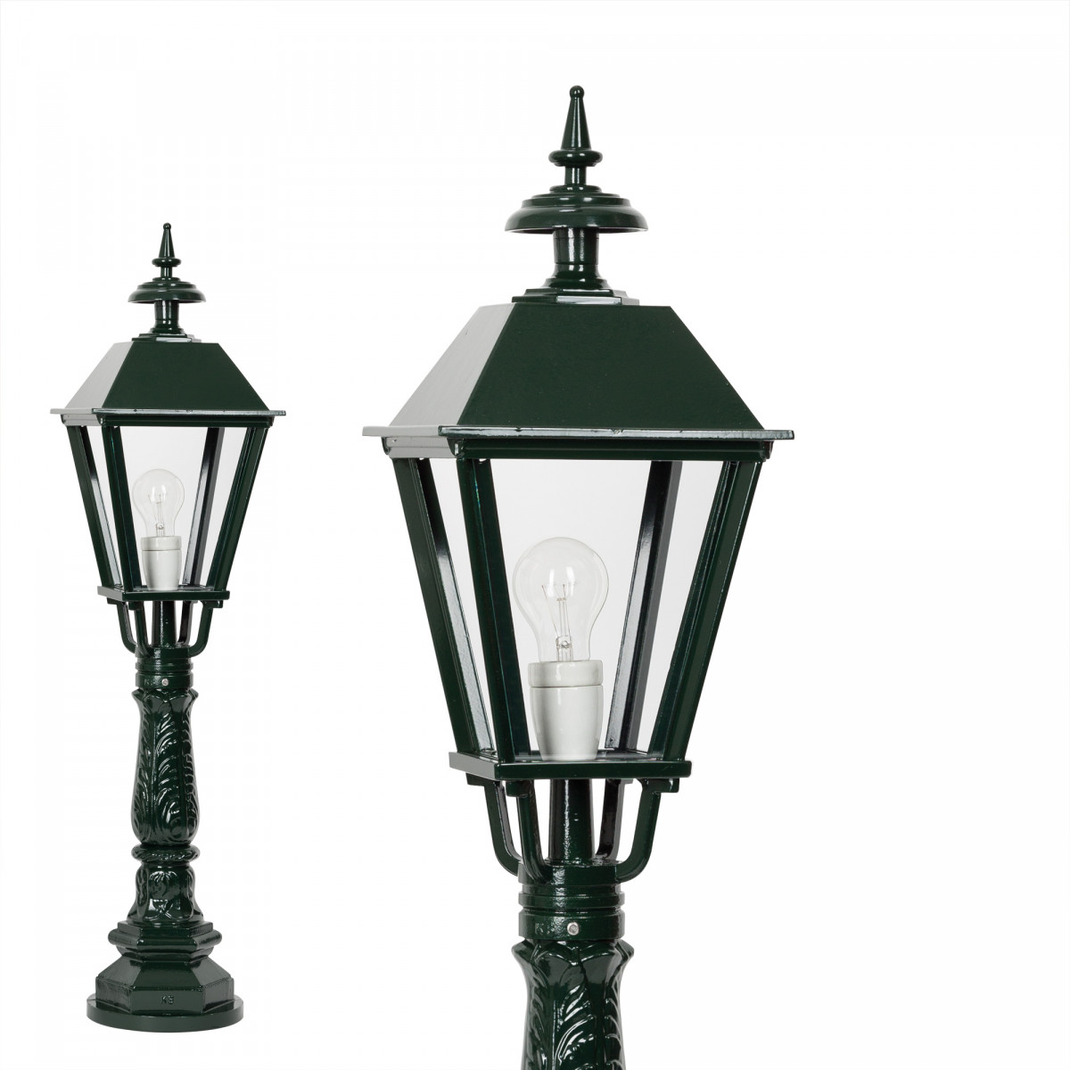 Klassische Gartenlampe Salford