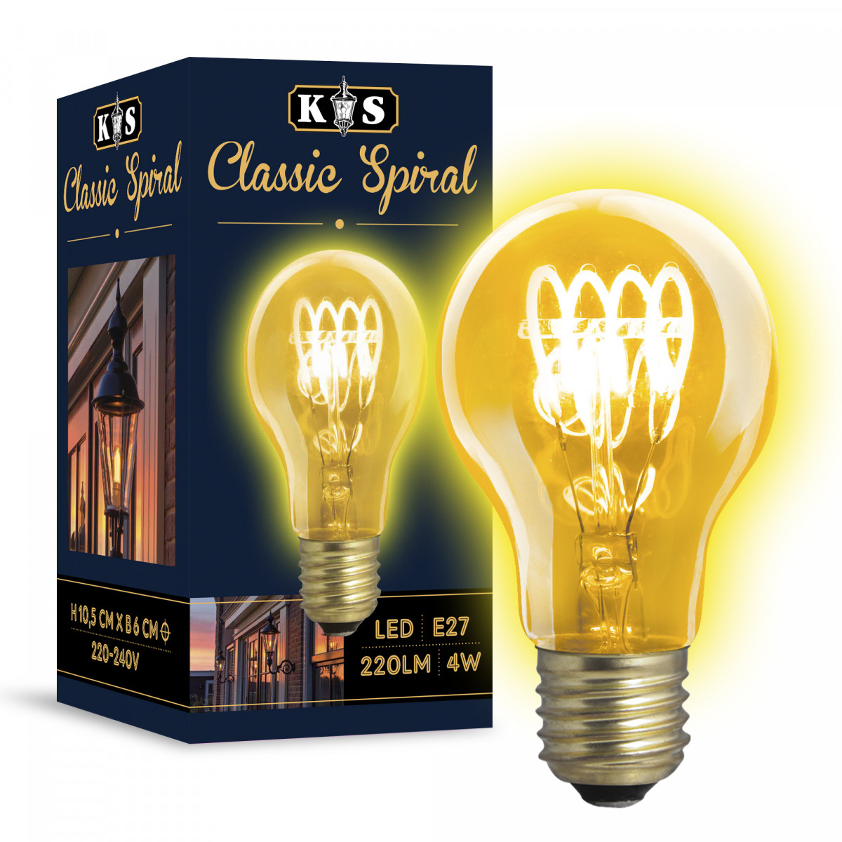 LED Classic Spiral Leuchtmittel