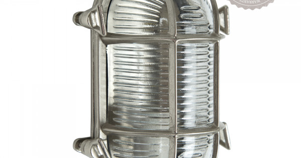 Nautische Wandleuchte Nautic 3 Nickel