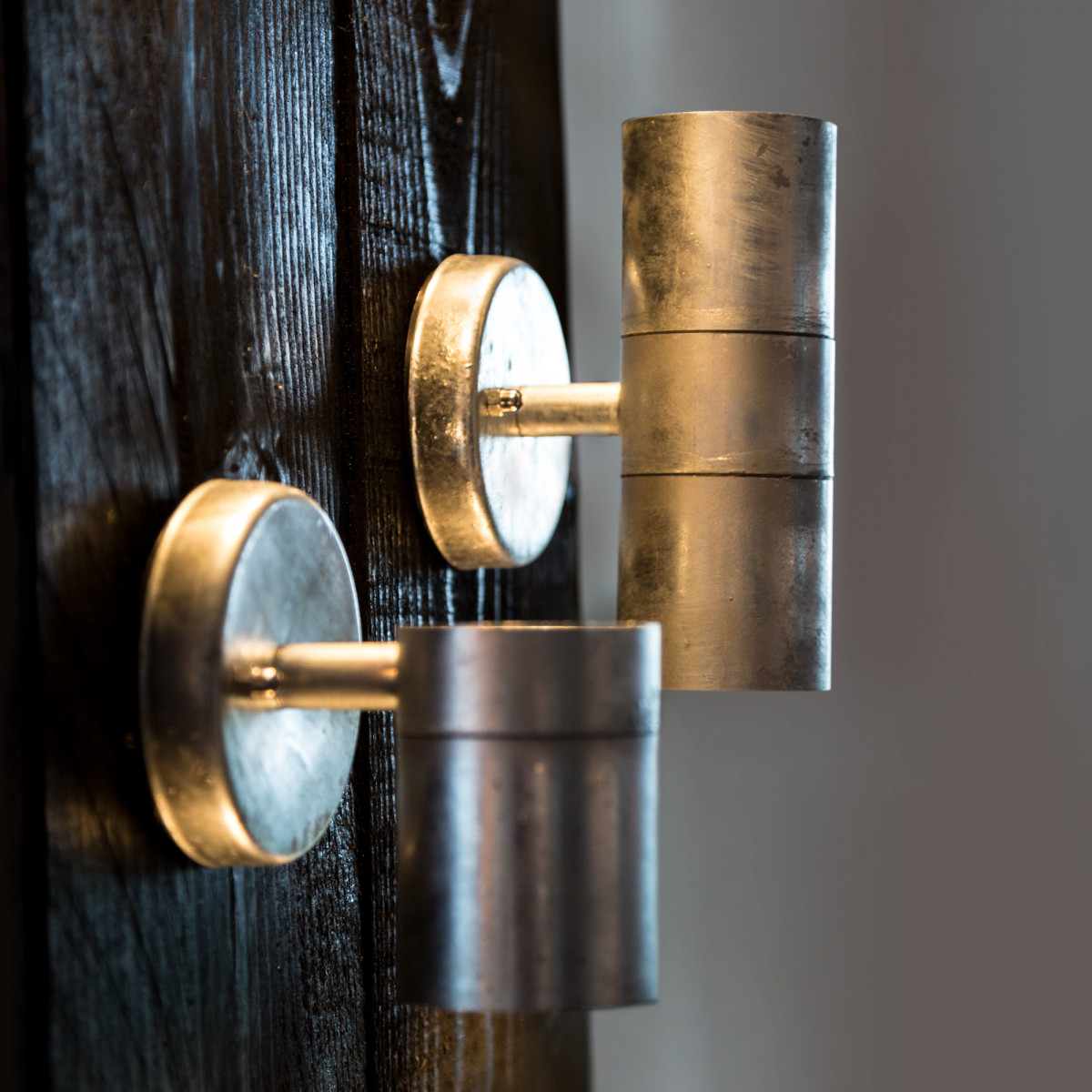 Außenwandleuchte Up & Down Zink