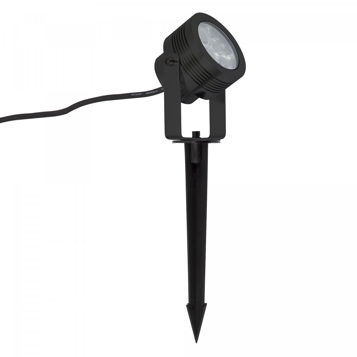 LED Gartenstrahler Tree Beamer Schwarz mit Bodenspieß