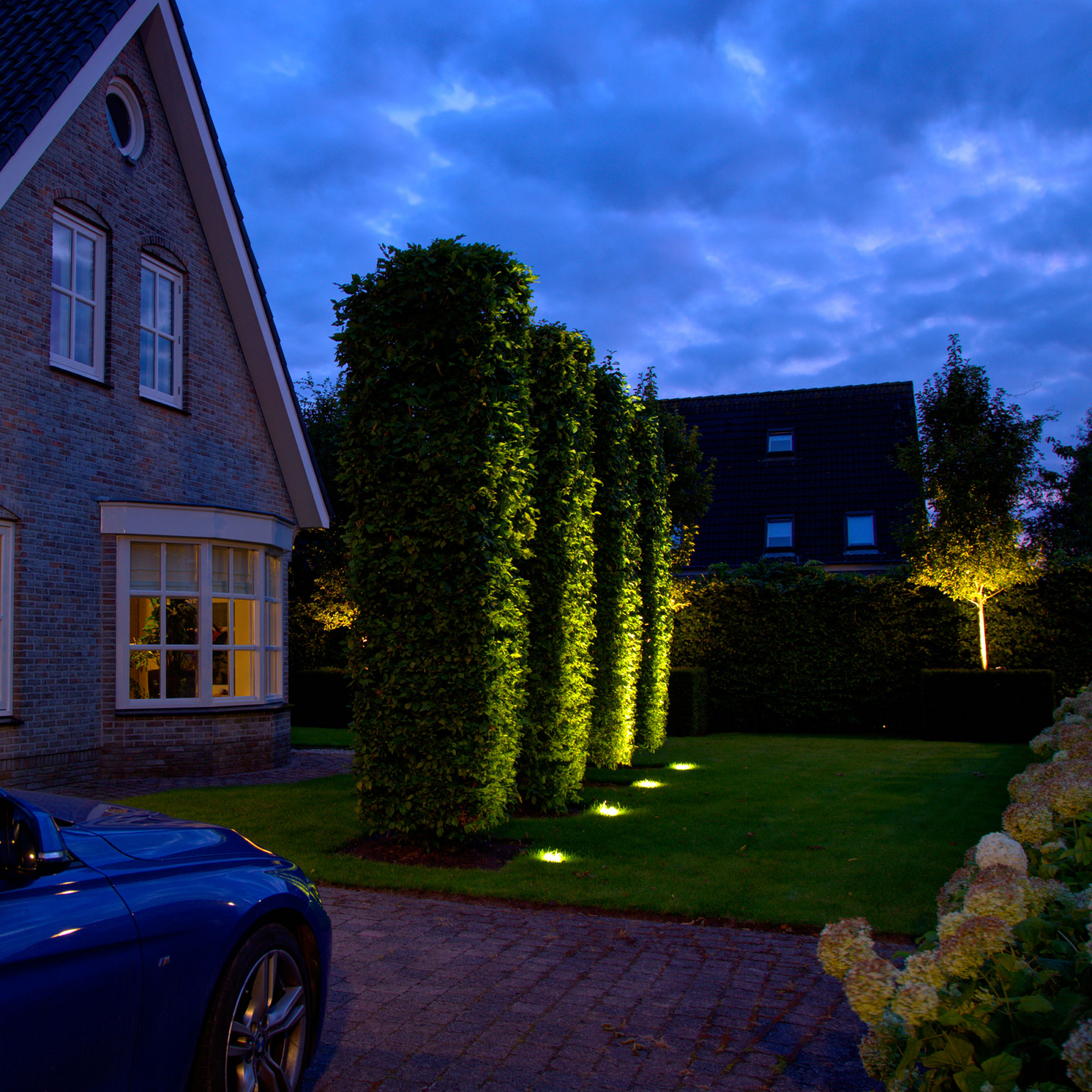 Bodenstrahler mit LED GX53