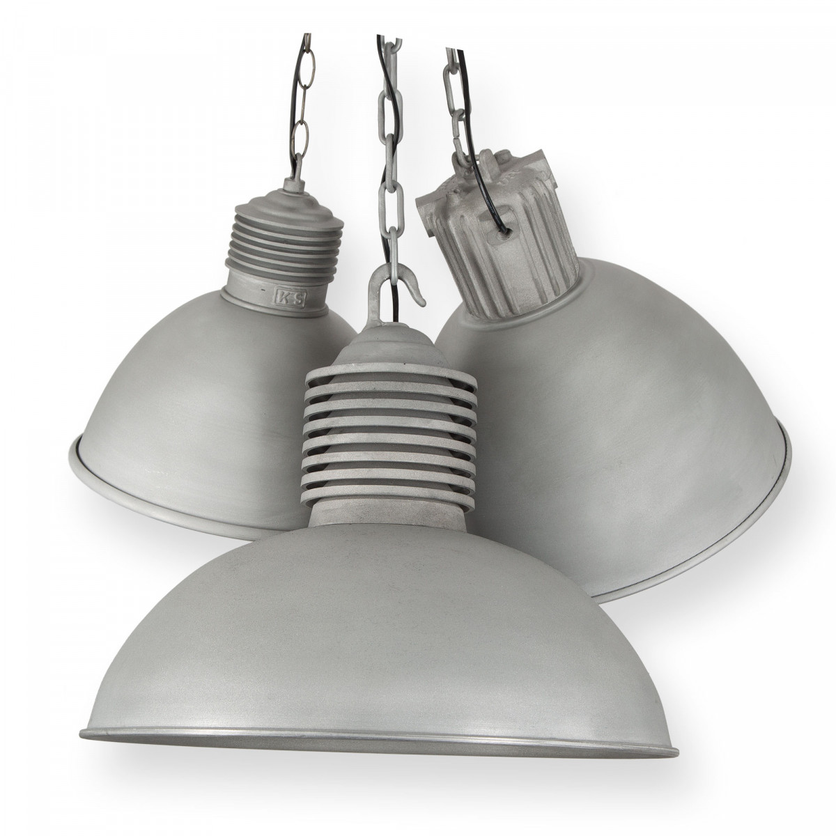 Pendelleuchte Loft Industriell Industriell Betongrau