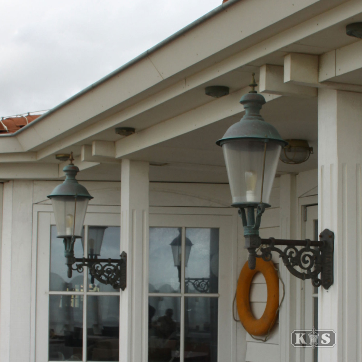 Maritime Decken- und Wandleuchte Ocean 1