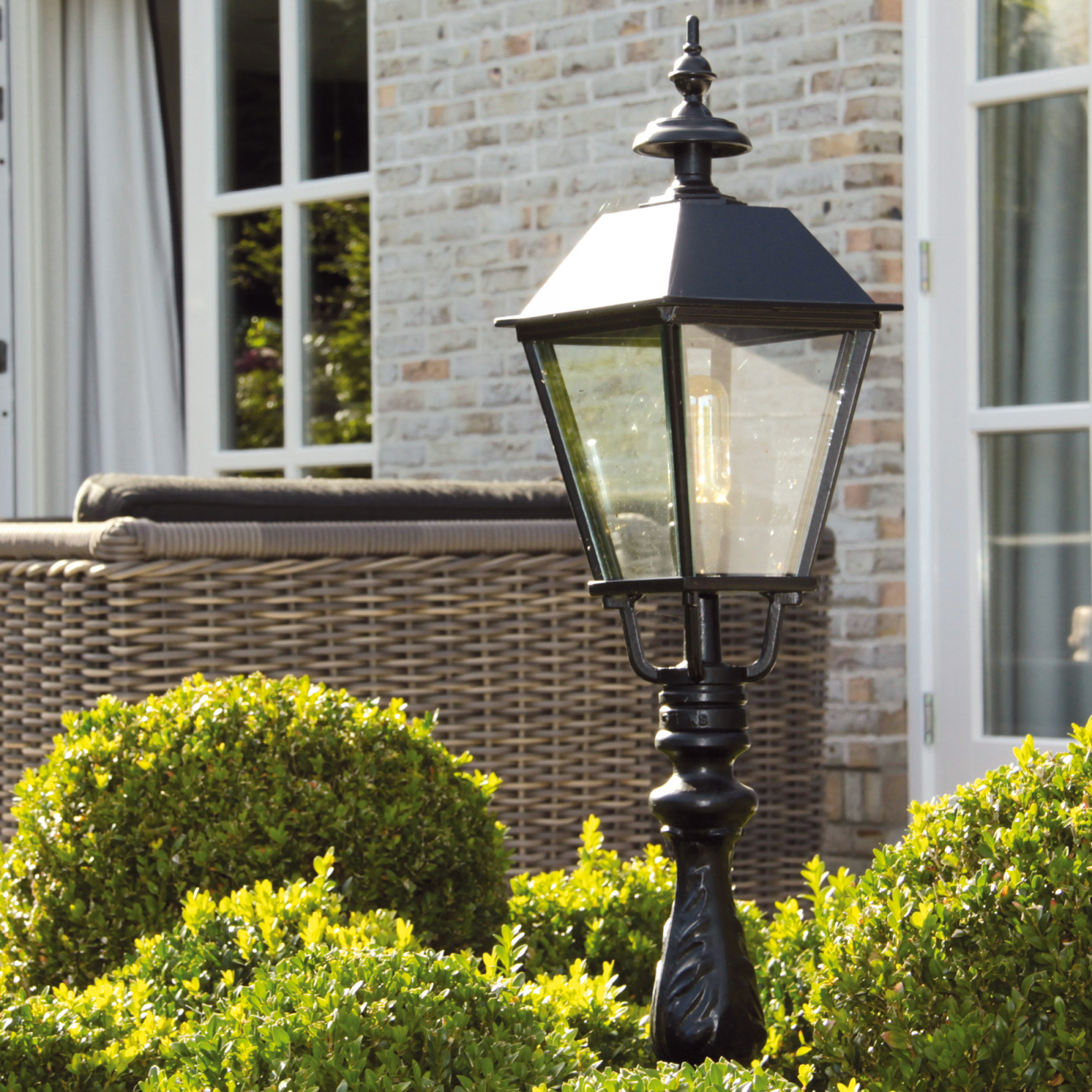 Klassische Gartenlampe Bradford