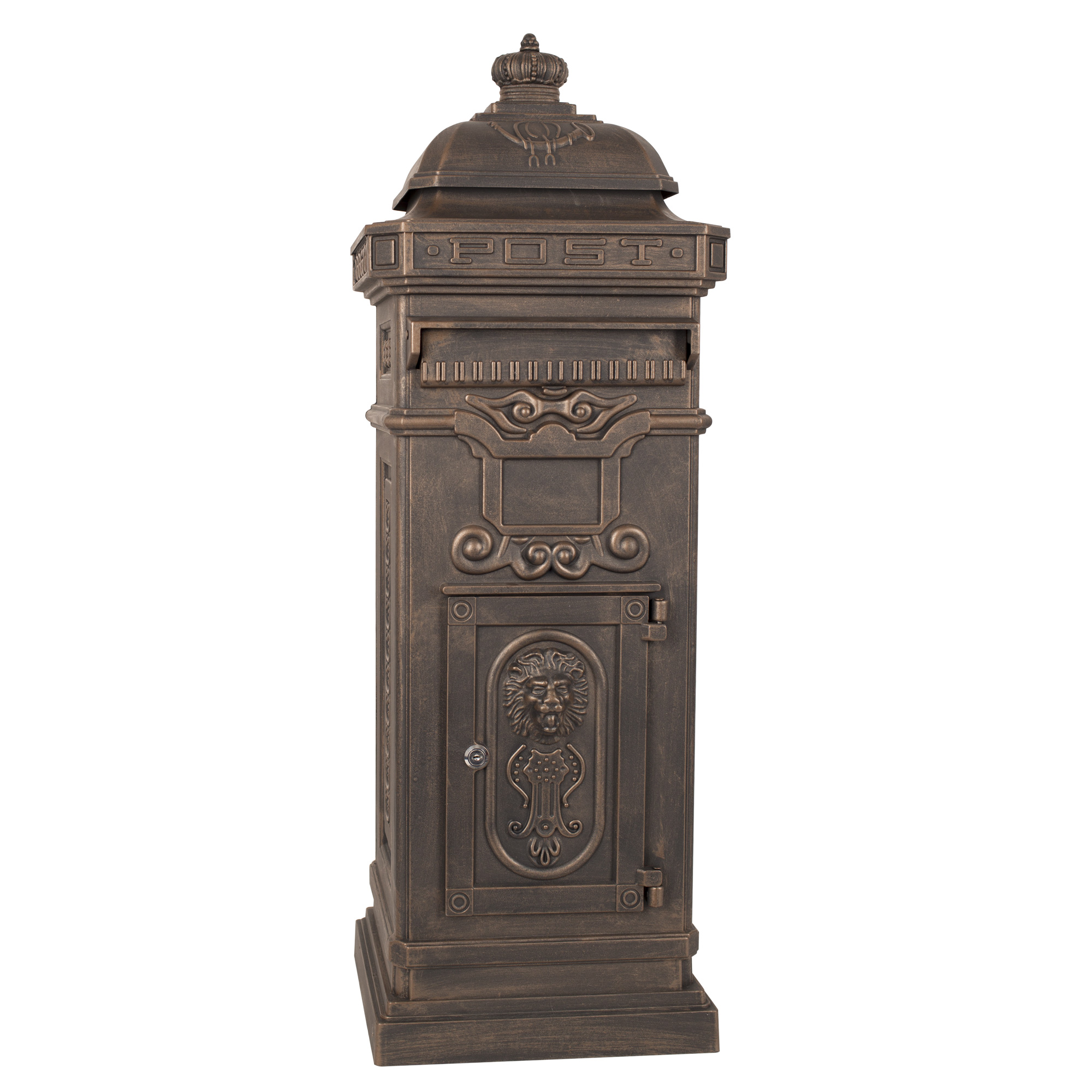 KS Verlichting Briefkasten XL Bronze