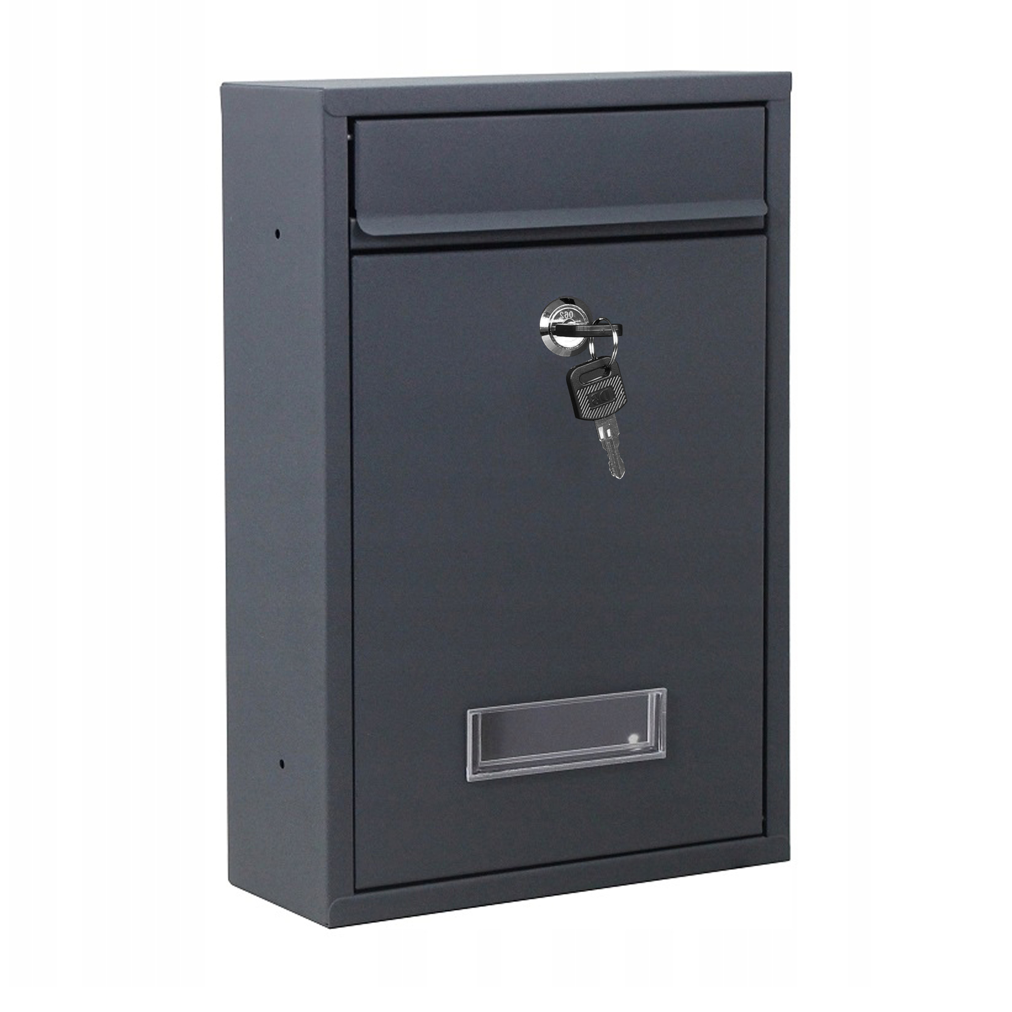 KS Verlichting Wandbriefkasten PB1 Klein Anthrazit
